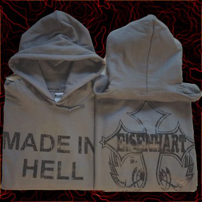 EISENHART HOODIE GREY "made in hell"