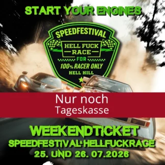 SPEEDFESTIVAL Weekend Pass / Sa + So