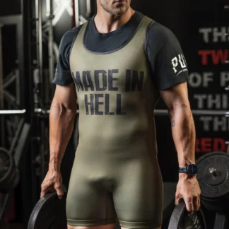 Powerlifting Singlet Eisenhart / Made in Hell